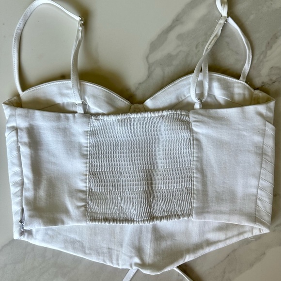 Zara Bustier Crop Top - Picture 2 of 4